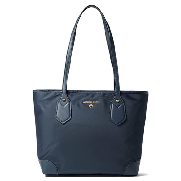 Michael Kors Ladies Eva Small Nylon Gabardine Tote Bag - Picture 1 of 12
